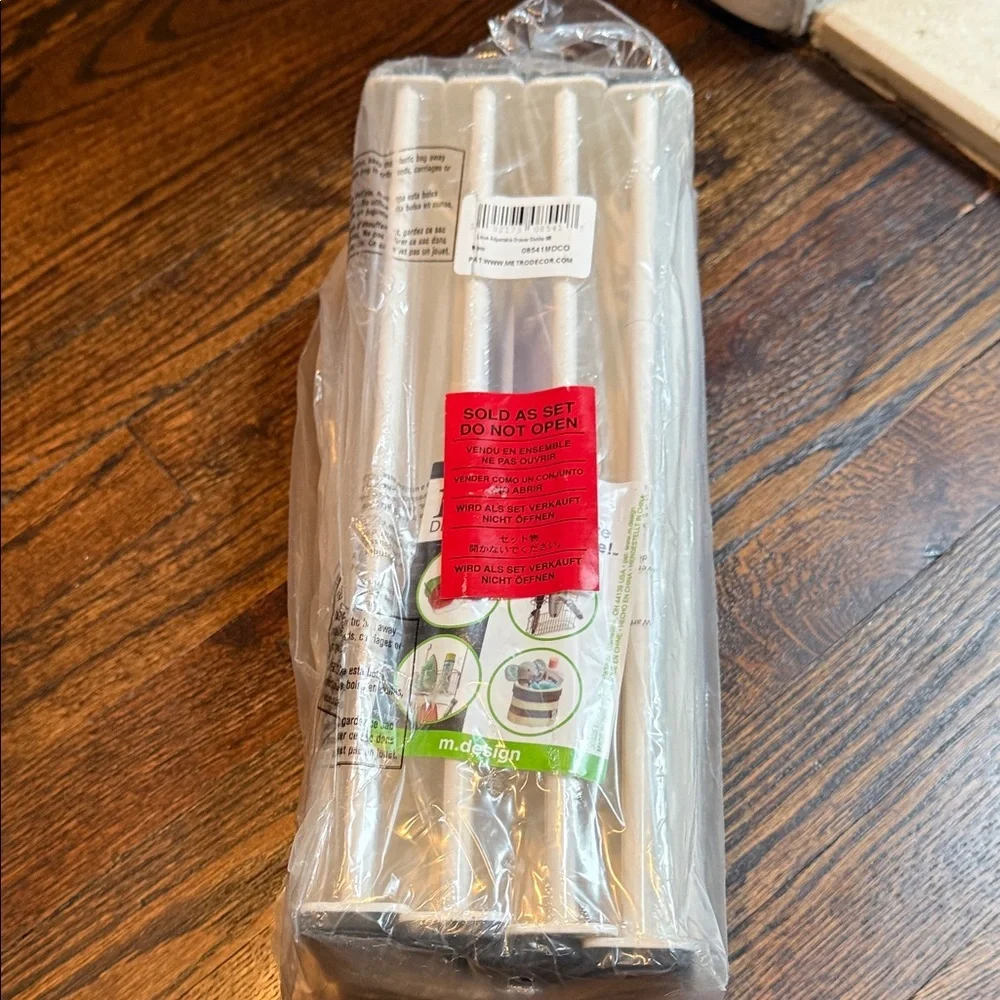 NWT M. Design expandable adjustable drawer divider foam ends